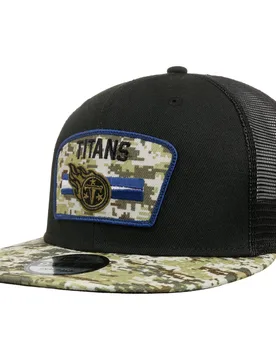 Fifty Salute to Service Titans Cap by - black - Herren - Size: One Size - New era - FashionsVida