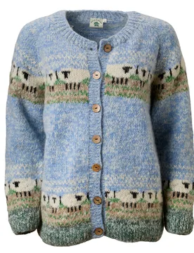 Pachamama Hazy Sheep Cardigan - Pachamama - FashionsVida
