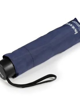 Parapluie solide, déperlant, ouverture/fermeture manuelle (MKP) marine ST adulte - Isotoner - FashionsVida