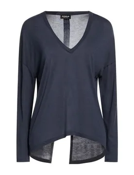 Camiseta Mujer Azul marino S Mujer - Dondup - FashionsVida