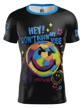 Maglietta A Maniche Corte Smiley Festival Multicolour M