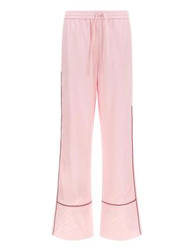 Pantaloni del pigiama in raso jacquard
