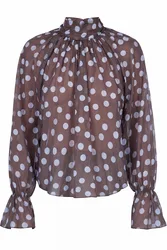 Camicia - 471478 - Celeste/Marrone