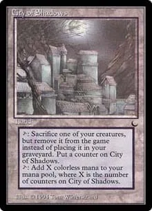 City of Shadows The Dark - Magic: The Gathering - FashionsVida