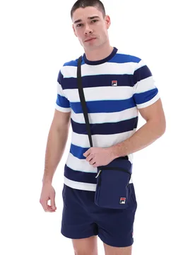 Jaxon Yarn Dye Striped T-Shirt - XS - FILA - FashionsVida