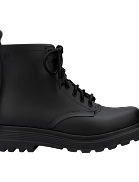 Womens Coturno Soft Boot Black - Size Uk 4 - Melissa - FashionsVida