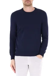 Maglione lana vergine BLU NOTTE 52