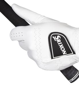 Lederhandschuh Premium Cabretta, weiss xl