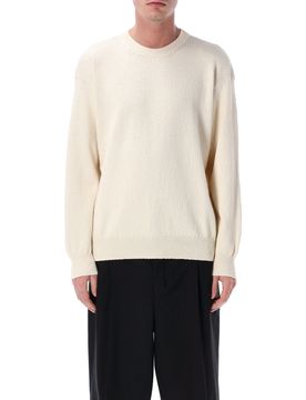 Irregular Texture Crewneck Sweater
