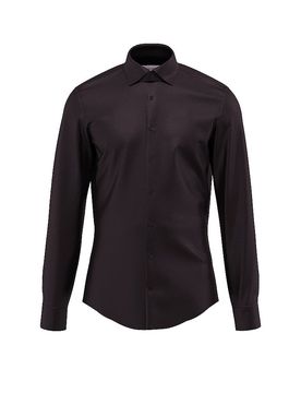 Business Hemd Slim Fit schwarz 44 herren