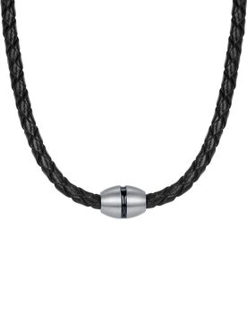 True Rebels Cadena negro / plata