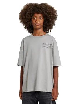 T-shirt à Manches Courtes Boxy Grey Alloy 10 Années Garçon - G-Star - FashionsVida