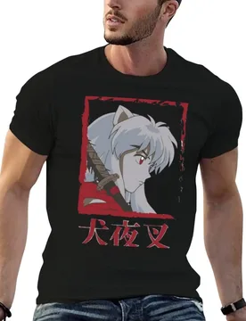 InuYasha T-Shirt t shirts for man graphic vintage printed t shirts for man man t shirts for men casual T-shirt - Aliexpress - FashionsVida