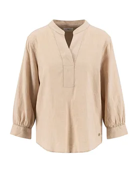 Blusenshirt marrone chiaro 34 - Fynch-Hatton - FashionsVida