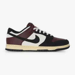 Dunk Low blanc/noir/bordeaux 45