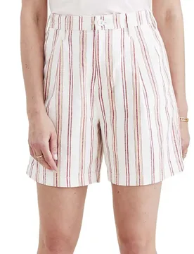Pantaloni Corti Pleated Original Parry Ctn Linen Ch 25 - Dockers - FashionsVida
