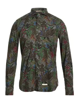 Hemd Herren Militärgrün 39 Herren - TINTORIA MATTEI 954 - FashionsVida
