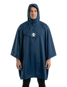 Poncho Impermeabile Rain Light Blue