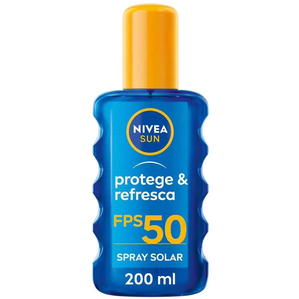 Spray Solar Invisible FP 50 Protege & Refresca 200 ml - Nivea - FashionsVida