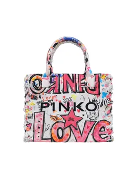 Pinko Damen Tasche Weiß 514837