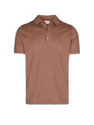 Profuomo Polo marrone chiaro XXL