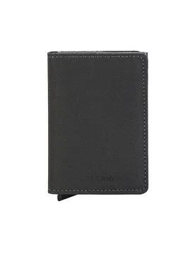 Geldbörse - Slimwallet Twist grey grau damen - SECRID - FashionsVida