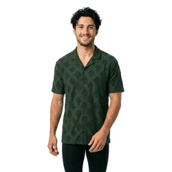 Polo à Manches Courtes 16031212 Dark Khaki XL