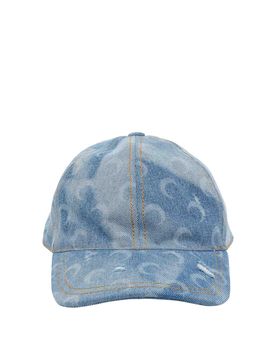 Berretto da baseball azzurro denim Moon