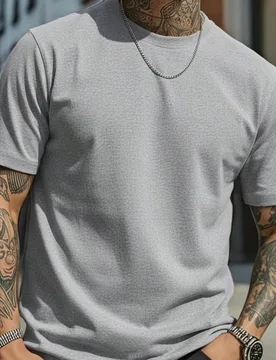 Camiseta de manga corta de unicolor casual para hombres, cómoda y transpirable, estilo de verano - Shein - FashionsVida
