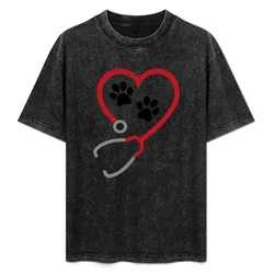 Veterinary medicine T-Shirt Trendy Casual Short Sleeve Shirt