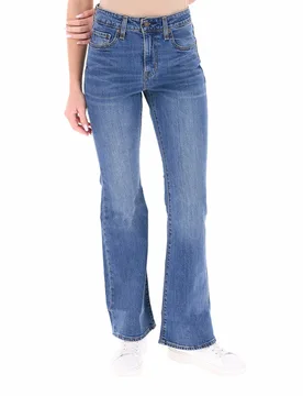 Levis Jeans Bootcut LEVI'S BLU 27 - Levis - FashionsVida