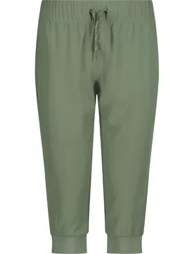 Pant Damen 3/4-Hose, grün D40