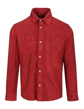 Barba Camicia in pelle scamosciata