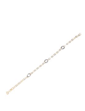Bracciale Donna Oro Bianco Giallo GL102038