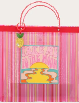 Bolso shopping Take Me To The Moon - Mercedes Salazar - FashionsVida