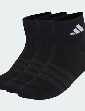 Calzini alla caviglia THIN&LIGHT SPORTSWEAR CONFEZIONE DA 3 PAIA 49-51 Black / Black / White - Adidas - FashionsVida