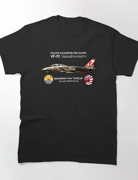 USS Carl Vinson VF-111 "Sundowers" Squadron F-14A Tomcat Fighter T Shirt. New 100% Cotton Short Sleeve O-Neck T-shirt Casual Top - Aliexpress - FashionsVida