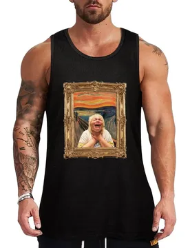 The Scream. Now starring Trisha Paytas Tank Top Odor Control Tank Top Anti Sweat Workout Shirt - Aliexpress - FashionsVida