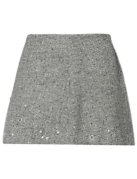 Minifalda Mujer Gris 38 Mujer - Durazzi - FashionsVida