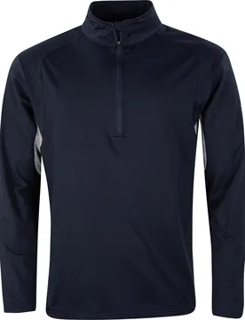 Layer Montrose Fleece, navy/grau m - Abacus - FashionsVida