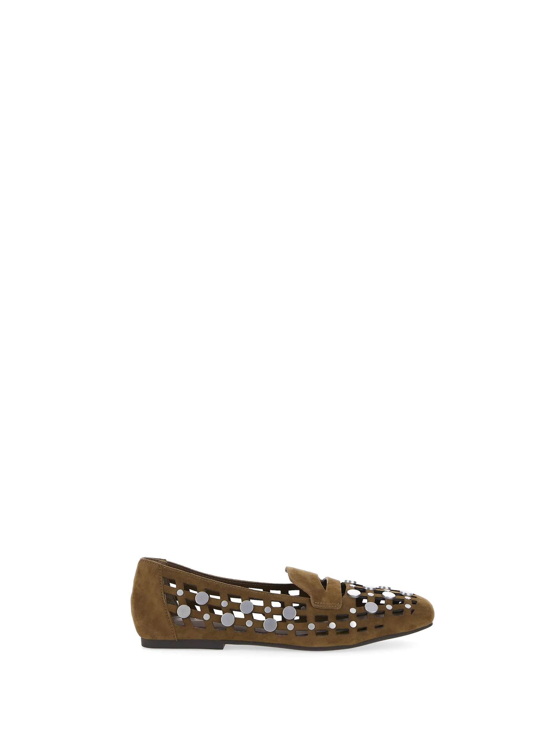 Ash Ballerine in pelle MARRONE 38 - Ash - FashionsVida