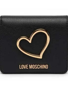 Portafoglio Donna Nero in Sintetico - Love Moschino - FashionsVida