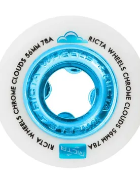 Roues De Skateboard Chrome Clouds Blue 56 mm unisex