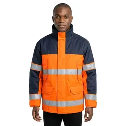 Veste Safe Image 00930 Hi-Vis Orange / Navy 2XL