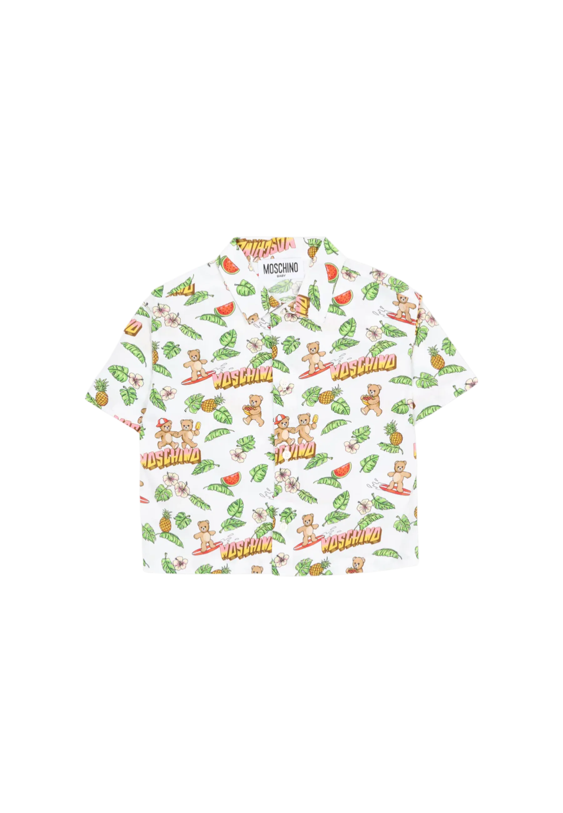 Camicia Bambino Moschino MUC01L - Moschino - FashionsVida