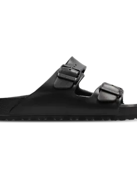 Arizona Men Flip-Flops and Sandals - Black - Size 10.5 - Plastic/Polycarbonate - Black - Size: 10.5 - Birkenstock - FashionsVida