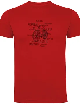 Maglietta A Maniche Corte Hotspots Red - Kruskis - FashionsVida