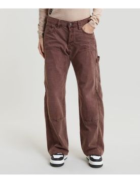 Para mujer. D24354-D491-G824 Jeans Bowey 3D Carpenter Loose rojizo (32/30), Casual, Denim, Algodón Orgánico, Sostenible