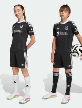 Divisa Third Goalkeeper Liverpool FC 25/26 15-16A Black - Adidas - FashionsVida
