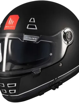 Casco Moto Custom Retro' s JARAMA SV SOLID B2 Opac taglia XL - MT Helmets - FashionsVida